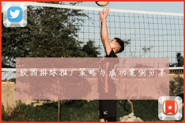 校园排球推广策略与成功案例分享